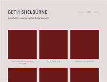 Tablet Screenshot of bethshelburne.com